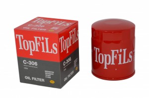 Фильтр масляный двигателя C306 TOP FILS