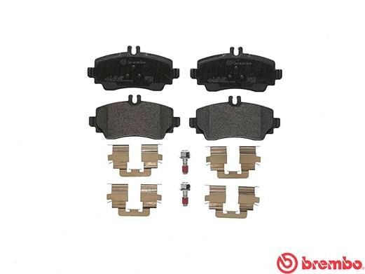 Комплект тормозных колодок, диско P50035 BREMBO