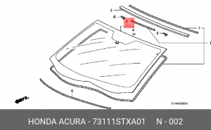 Деталь 73111STXA01 HONDA