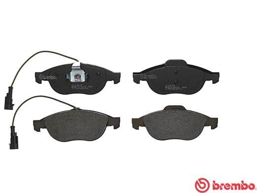 Комплект тормозных колодок, диско P23075 BREMBO