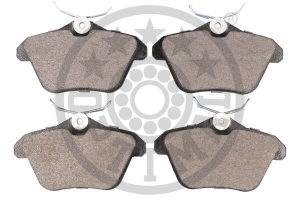 Комплект тормозных колодок, диско 10055 OPTIMAL
