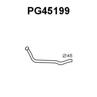 Выпускной трубопровод PG45199 VENEPORTE
