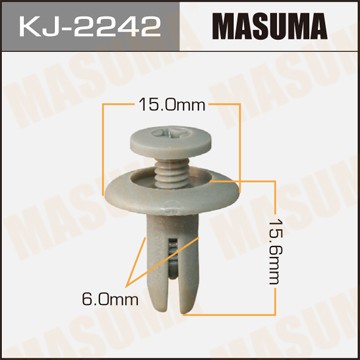 Клипса крепежная KJ2242 MASUMA