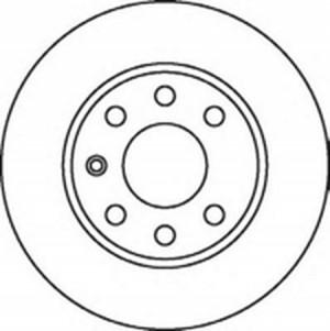 Тормозной диск 562068B BENDIX JURID