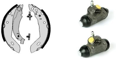Комплект тормозных колодок H 68 024 BREMBO