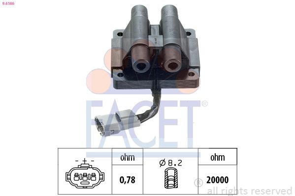 Ремкомплект, распределитель зажигания BT0153 FACET