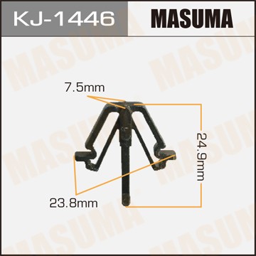 Клипса крепежная KJ1446 MASUMA