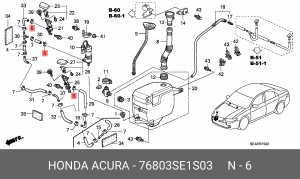 Деталь 76803SE1S03 HONDA