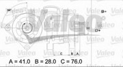 Генератор 436331 VALEO PHC