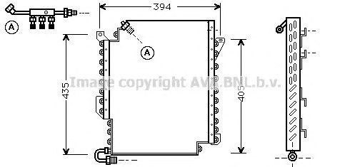 Конденсатор, кондиционер AI5119 AVA