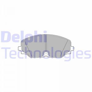 Комплект тормозных колодок, диско LP490 DELPHI