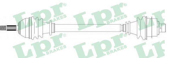 Приводной вал DS39041 LPR