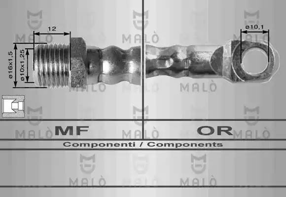 Тормозной шланг 8031 MALO
