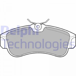 Комплект тормозных колодок, диско LP616 DELPHI