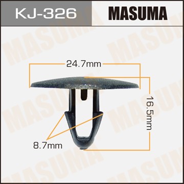 Клипса крепежная KJ326 MASUMA