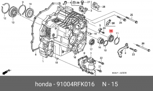 Деталь 91004RFK016 HONDA