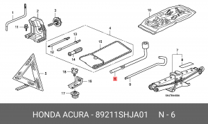 Деталь 89211SHJA01 HONDA