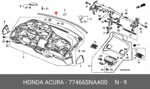 Деталь 77466SNAA00 HONDA