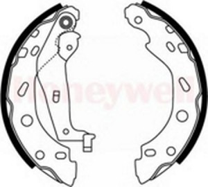 Комплект тормозных колодок 362419B BENDIX JURID