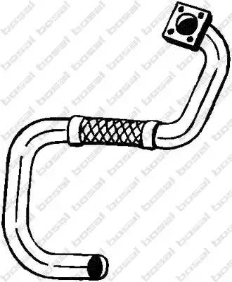 Выпускной трубопровод 731-261 BOSAL