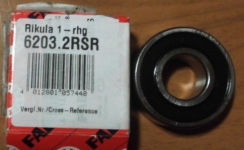 Подшипник ступицы колеса 62032RSR FAG