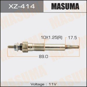 Свеча накаливания XZ-414 MASUMA