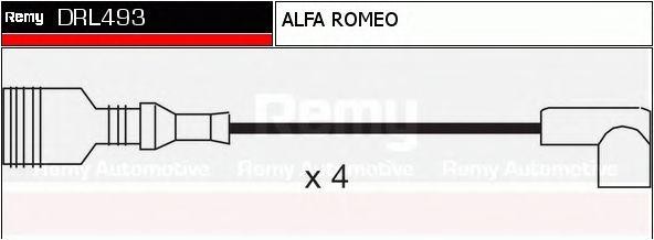 Ккомплект проводов зажигания DRL493 DELCO REMY