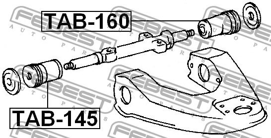 Сайлентблок TAB-160 FEBEST