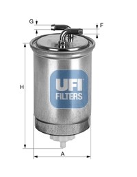 Топливный фильтр 24.435.00 UFI