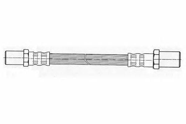 Тормозной шланг FHY2384 FERODO