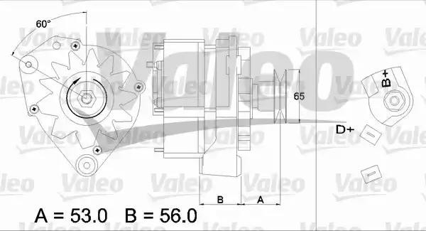 Генератор 436291 VALEO PHC