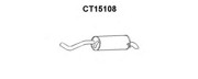 Глушитель выхлопных газов конечный CT15108 VENEPORTE