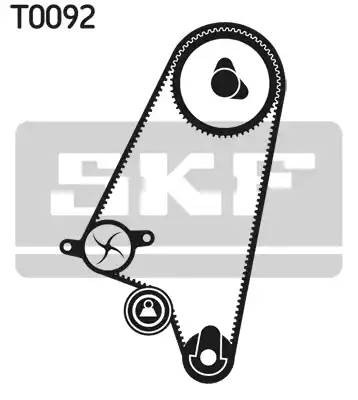 Комплект ремня ГРМ VKMS05121 SKF