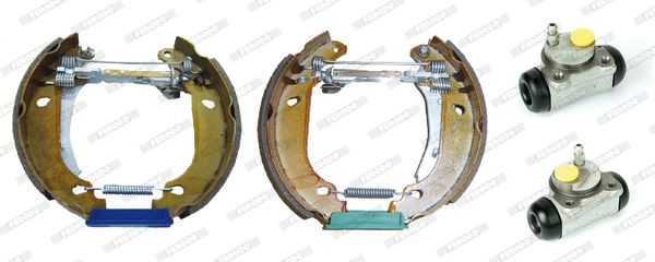 Комплект тормозных колодок FMK125 FERODO