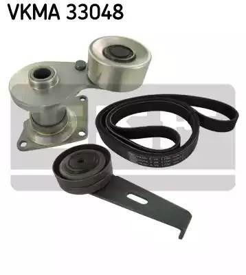 Поликлиновой ременный комплект VKMA 33048 SKF
