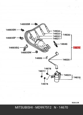 Деталь MD997512 MITSUBISHI