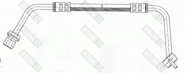 Тормозной шланг 9004233 GIRLING