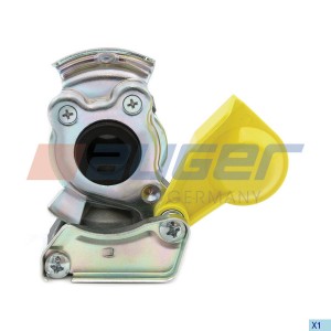 Пневморазъем с клапаном для прицепа 52519 AUGER