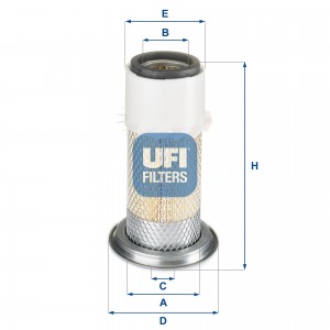 Воздушный фильтр 27.292.00 UFI