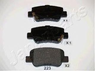Колодки тормозные дисковые PP223AF JAPAN PARTS GROUP