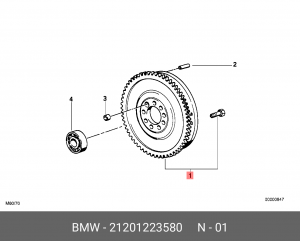 Маховик 21 20 1 223 580 BMW