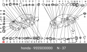 Деталь 9555030000 HONDA