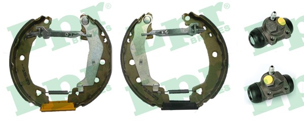 Комплект тормозных колодок OEK371 LPR
