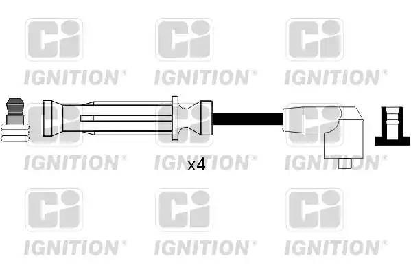 Ккомплект проводов зажигания XC299 QUINTON HAZELL