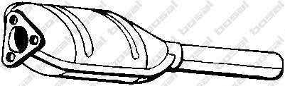 Катализатор 099076 BOSAL
