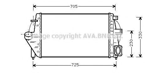 Интеркулер RT4212 AVA