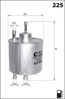 Топливный фильтр ELE6029 MECAFILTER