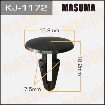 Клипса крепежная KJ1172 MASUMA