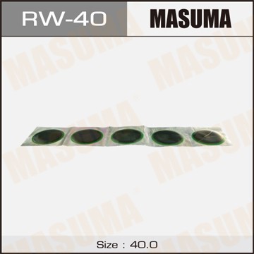 Заплата для ремонта шин и камер RW40 MASUMA