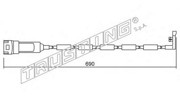 Сигнализатор, износ тормозных колодок SU108 TRUSTING